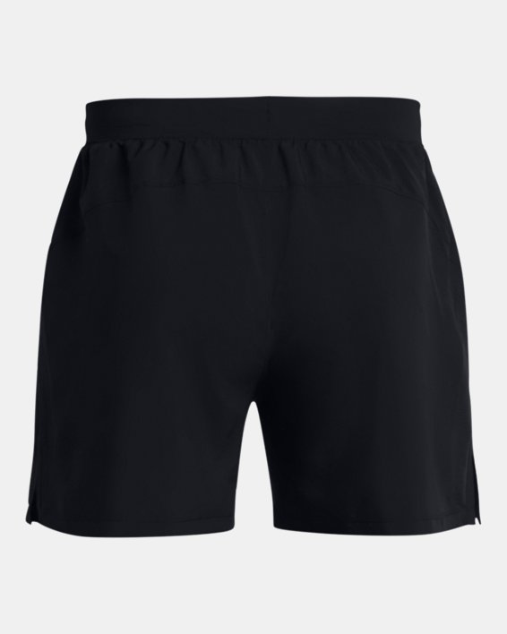 Men's UA Launch Unlined 5" Shorts in Black image number 6